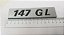 Emblema 147 GL (FIAT 147 GL)(170) - Imagem 3