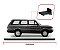 KIT 04 Pestana Porta Fiat 147 Spazio Europa Fiorino Panorama - Imagem 1