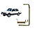 KIT HASTE CAPO DO FIAT 147 76/80 BRIO + MOLA CAPO - Imagem 9