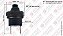 Pressostato Universal Alta/Baixa R134a Macho HP22 5/LP2 BB 668 - Imagem 2