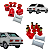 KIT Buchas Batentes Dianteira M10 e Traseira PU Fiat 147 - Imagem 1