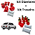 KIT Buchas Batentes Dianteira M10 e Traseira PU Fiat 147 - Imagem 12
