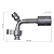 Conexão Block Fitting 90º 08mm Aluminio c/Engate R134a (2032 450309) - Imagem 9