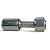 Conexão Radial Reta Fêmea 10mm Alum O'ring c/Clip R134a 744 - Imagem 1