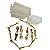 Conector 8 Vias M/F C/Terminais 6,3MM BRANCO P/INST SOM-2165 - Imagem 6
