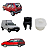 KIT Grampo Haste Vareta do Capô Uno Fiorino Elba 589492 - Imagem 1