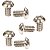 KIT Parafuso Allen Abaulado 3/16X1/2 INOX - para volante - Imagem 1