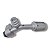Conexão Block Fitting 45º 08mm Alumínio C/Engate R134a Compressor / Condensador (450308) - Imagem 3