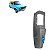 Cantoneira Traseira FIAT 147 Brio, 147 Europa, Pick-up Saboneteira e 147C LE - Motorista - Imagem 1