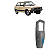 Cantoneira Traseira FIAT 147 Brio, 147 Europa, Pick-up Saboneteira e 147C LE - Motorista - Imagem 4