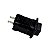 Interruptor Pulso PUSH momentâneo S/Trava Quadrado Preto - Imagem 10