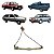 Máquina Vidro Mecânico Pino Alto LE Volkswagen Gol 88/96 - Parati 88/96 - Saveiro 88/97 - Voyage 88/96 (20575 Universal) - Imagem 1
