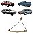 Máquina Vidro Mecânico Pino Alto LD Volkswagen Gol 88/96 - Parati 88/96 - Saveiro 88/97 - Voyage 88/96 (20576 Universal) - Imagem 1