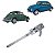 Máquina Vidro Manual Pino Baixo C/Rosca LD Volkswagen Fusca 71/96 (20278 Universal) - Imagem 1