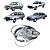 Máquina Vidro Manual 2P LD GM Chevette após 82 Chevette Hatch após 82 Marajó após 82 Chevy 500 (40184 Universal) - Imagem 1