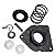 KIT Reparo Alavanca Câmbio Fiat 147 76/80 (606687 Jahu) - Imagem 8