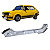 Longarina Completa Dianteira LE Fiat 147 - Derivados - Imagem 13
