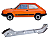 Longarina Completa Dianteira LE Fiat 147 - Derivados - Imagem 1