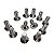 KIT 12 Parafusos INOX para Fixação Porta FIAT 147 / Derivados - Imagem 2