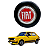 Botão interruptor da buzina Fiat 147 Volante Rallye - Ø 48mm - Imagem 1