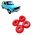 Kit 4 Batente Amortecedor Traseiro PU Fiat 147 e Derivados - Imagem 1