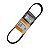 CORREIA POLY-V (GIR/ALT/BA) MV 4PK 735 IMP CONTINENTAL - Imagem 3