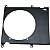 DEFLETOR DE METAL FIAT 147 MOTOR FIASA P/ VENTOINHA SPAL - Imagem 4