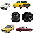 Par Bucha do Suporte Alternador do Chevette 73/...(040481) - Imagem 2