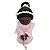 Anjo da Guarda Negra Rosa Crochê Amigurumi - Imagem 1