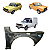 PARALAMAS FIAT 147 LADO DIREITO DIANTEIRO PRETO ORIGINAL - Imagem 1
