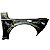 PARALAMAS FIAT 147 LADO DIREITO  DIANTEIRO  PRETO ORIGINAL - Imagem 4