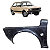 Paralamas Dianteiro Fiat 147 Lado Esquerdo Preto Original - Imagem 3