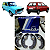 Sapata Freio Traseira c/Lona Syl 203000 FIAT 147 - Imagem 1