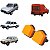 Par Lanterna Pisca Seta Fiat 147 Oggi City Spazio Panorama Laranja 3D - Imagem 2
