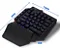 key-9968 teclado gamer de uma mão suporte ergonomico p/pulso - Imagem 3