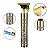 hair-clipper maquina de acabamento dragao hair trimmer,recarregavel ,4 pentes+cabo - Imagem 3