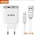 kd-111a carregador kaidi qualcomm 3.0+cabo lightning - Imagem 1