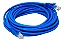AL-W-10M Cabo De Rede 10Ethernet Rj45 Lan Cat5e Azul C/ 10Metros - Imagem 1