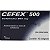 Antibiotico Cefex Castel 10 Drageas 500mg - Imagem 1