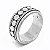 Anel Prata de Bali 925 Giratório - masculino artesanal - M005 - Imagem 2