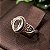 Anel de Prata 925 com Pedra Natural Cristal - C002 - Imagem 3