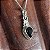 Pingente prata 925 - Ônix - Gota - Imagem 2