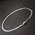 Pulseira feminina 2,35mm prata 925 18cm x 2,5gr - Imagem 1