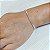 Pulseira de prata 925 - Lacraia 3,3mm x 18,5cm x 4gr - Imagem 2