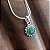 Pingente Indiano de Prata 925 com Esmeralda - Charm - Imagem 3