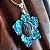 Pingente Flor de Lotus Prata 925 - Bali - Abalone - Lançamento - Imagem 5