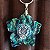 Pingente Flor de Lotus Prata 925 - Bali - Abalone - Lançamento - Imagem 3