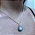 Pingente Prata 925 Bali com pedra natural Larimar - Incrível - Imagem 1