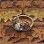 Anel Prata Bali 925 Coroa com Pedra da Lua - Lançamento - Imagem 2