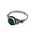 Anel Life Feminino de Prata 925 com Esmeralda - Imagem 2